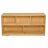 5 Compartment Manufactured Wood Shelving Unit