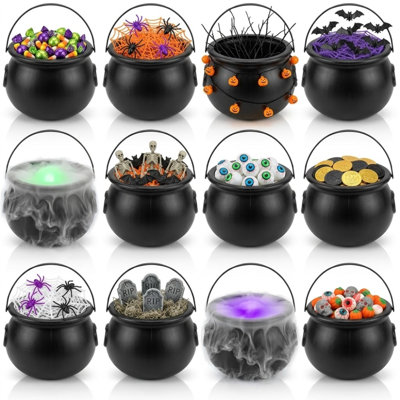 Chaudron 8 pouces PMU Halloween - accessoire de fête en plastique soufflé - Halloween Party Favors