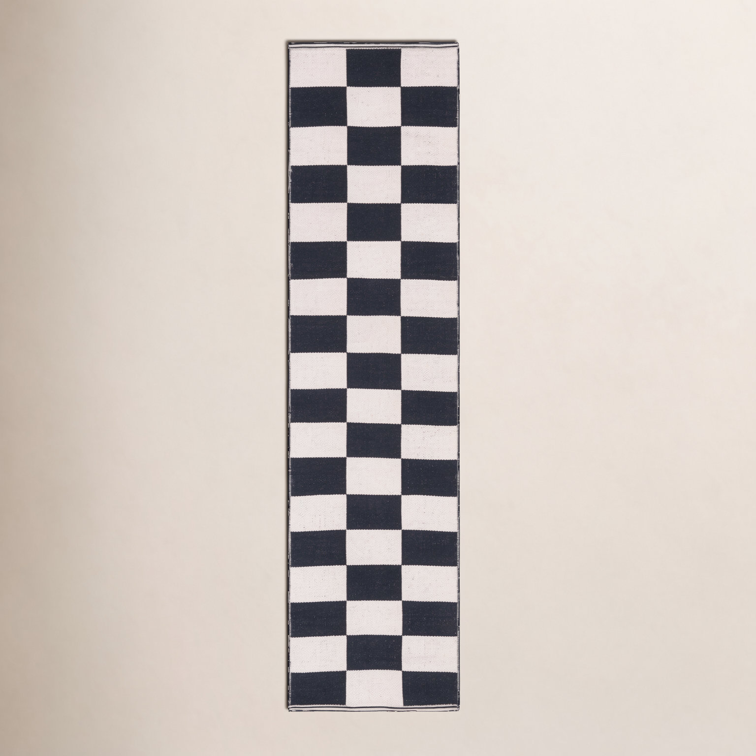 Alvana Handmade Cotton Rug, Runner 2'3" x 9'