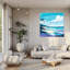 Waves & Fronds 5 - Unframed-1637489434