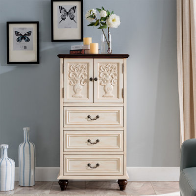 Armoire d'appoint polyvalente de style rustique américain