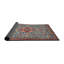 Tapis oriental bleu / rouge-65291676