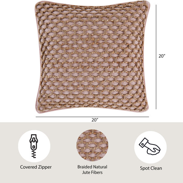 Birch Lane™ Ablo Textured Throw Pillow & Reviews | Wayfair