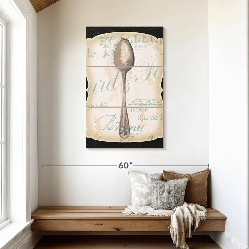 Senne French Spoon, 45" H x 28" W