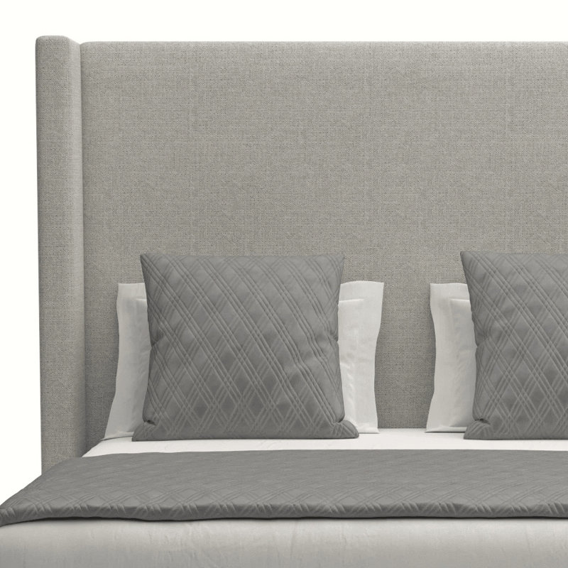 Esparto Upholstered Bed, California King, Grey