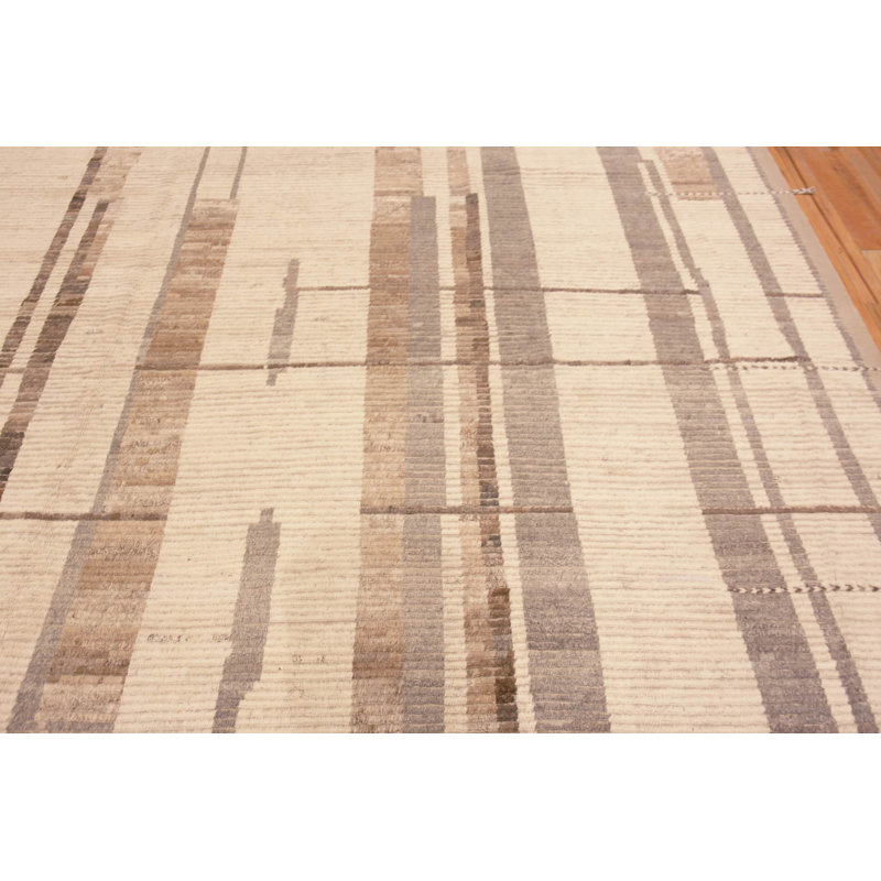 Nazmiyal Collection Modern Tribal Geometric Square Room Size Rug