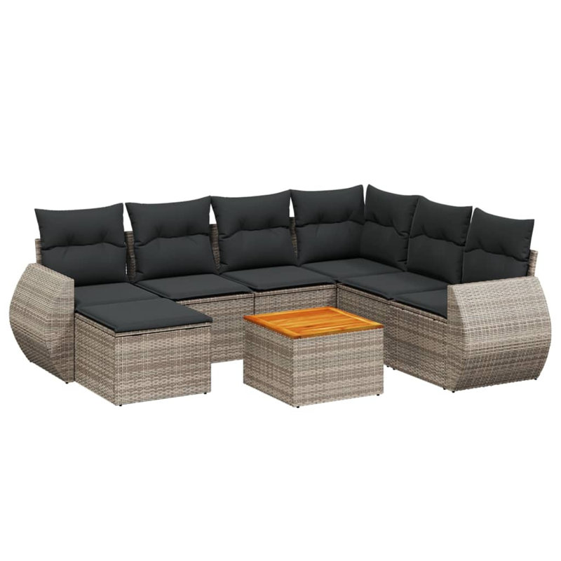Ensemble de canapé de jardin Vidaxl