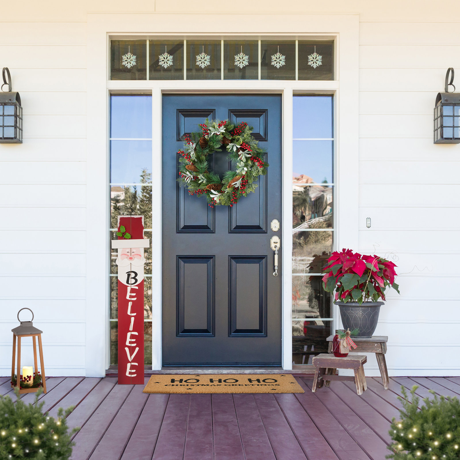 24" Pine Wreath