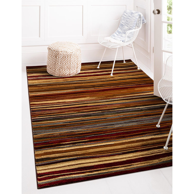 Ivetta Performance Abstract Indoor Rug, Rectangle 7'10" x 10'