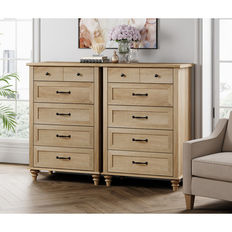 Cameryn Kids 10 - Drawer Dresser, Oak