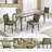 Modern Dining Chair with Metal Legs-2111032962