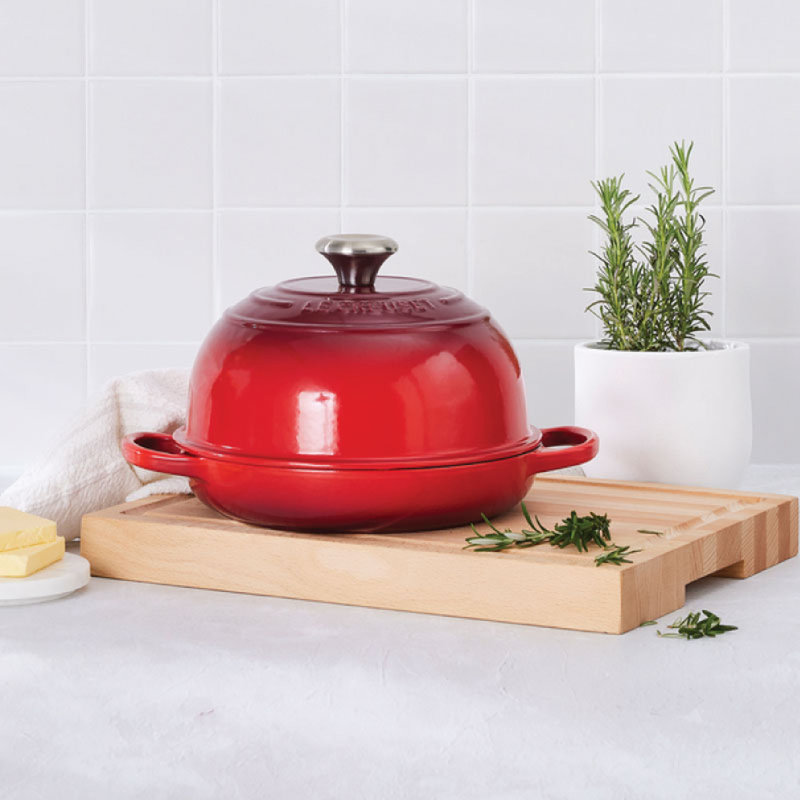 Le Creuset Signature Enameled Cast Iron 1.75 Qt. Bread Oven with Lid, Marseille