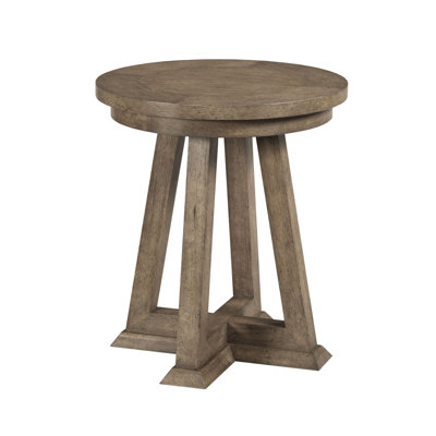Oliviu Solid Wood End Table