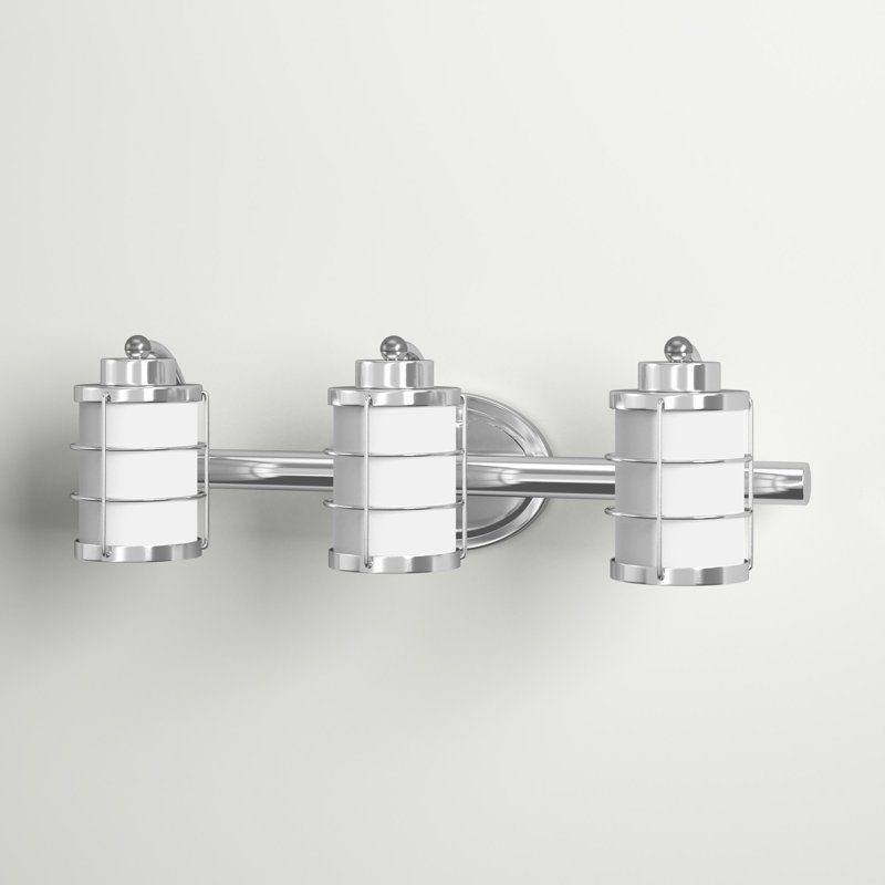 Dimmable Vanity Light, Polished Chrome