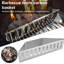 Support de panier en acier inoxydable pour barbecue