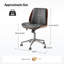 Chaise de bureau inclinable Oswina Ember-83688126