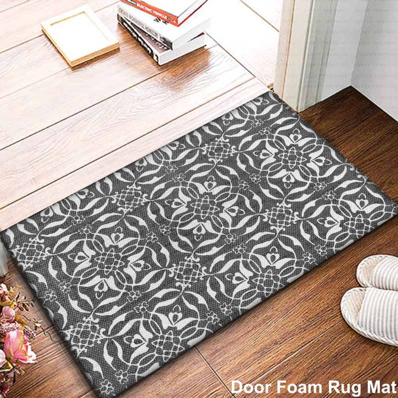 Tapis anti-fatigue pour cuisine sur pied, Gris foncé