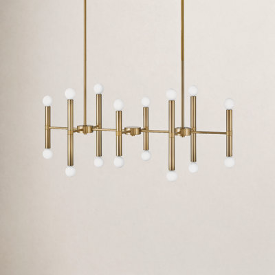Jamir 16 - Light Metal Dimmable Chandelier