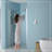 32"W X 72"H Fold Frameless Shower Door With Tempered Glass-109553950