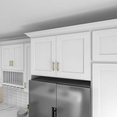 Armoire de cuisine en bois massif prête à assembler