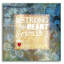 «Heart Psalm 1» par Art Licensing Studio, art mural en verre acrylique-1964492706