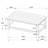 Castleton Distressed Brown Wood Coffee Table with Shelf