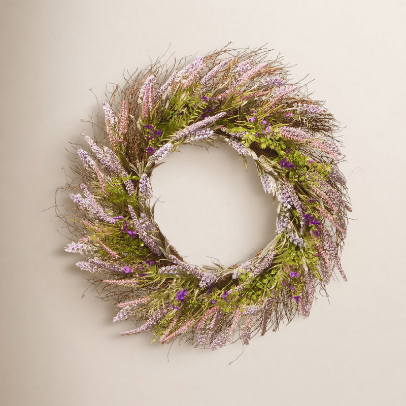 Primrue 24" Lavender Wreath