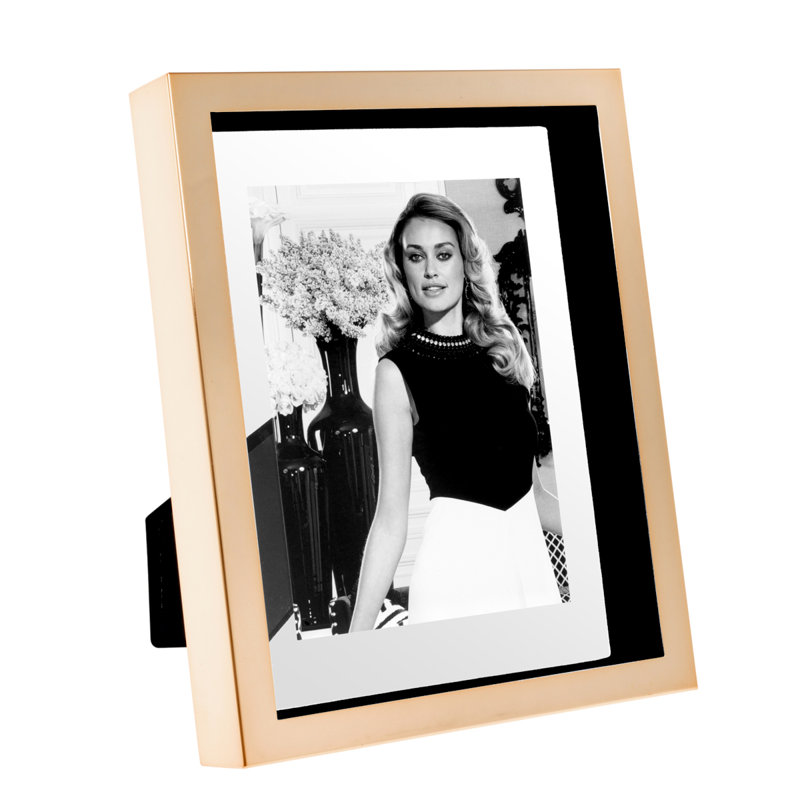 Cadre photo Mulholland, 5 po x 7 po, Or rose