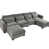 Polyester gris est en rupture de stock