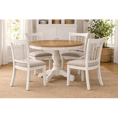 Chaise d'appoint blanche Hartling