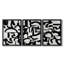 Prosperous Elements V9 - Toile tendue avec châssis sur mesure - 3 pièces-117230281-117230279