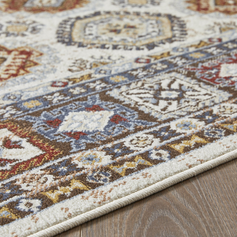 Raavi Washable Oriental Indoor Rug, Runner 2' x 6'7"