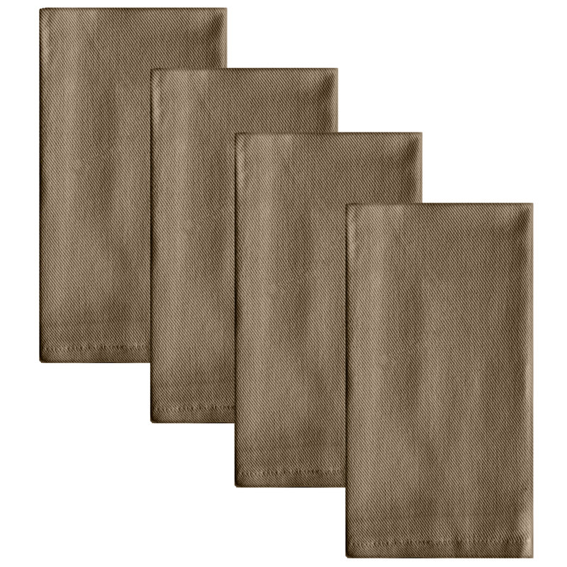 Ensemble de serviettes 4 pièces Casual Classic, Moka