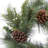 14" Uv Treated Juniper,Pine,Cone Wreath