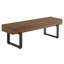 Banc de 59 po en bois pour la chambre à coucher au bout du lit, bancs de table de cuisine d'intérieur de ferme, banc à chaussures moderne polyvalent pour le vestibule-851598232