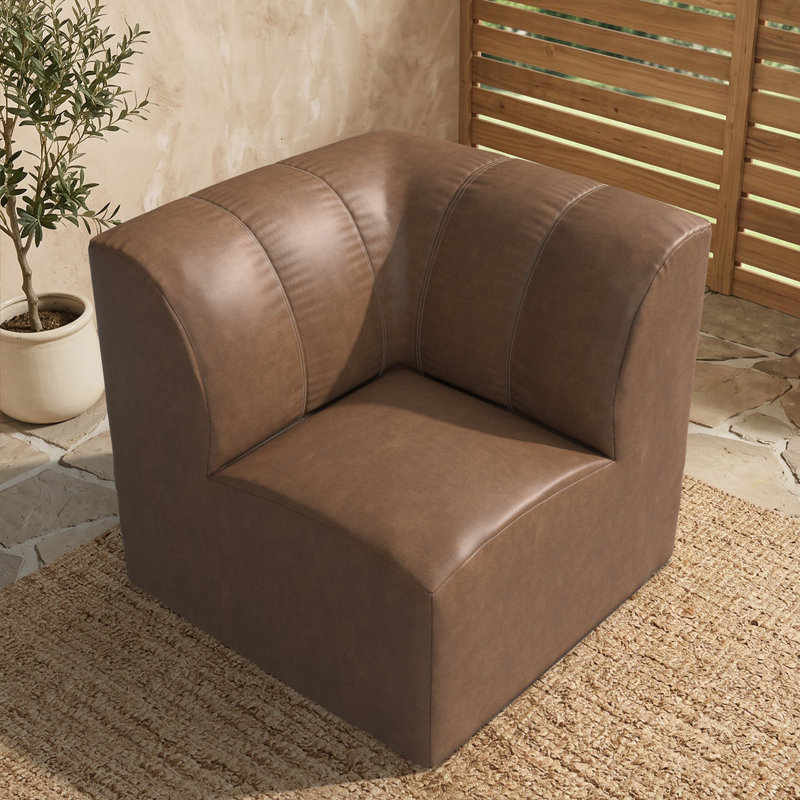 Chaise de coin modulaire sans accoudoirs Lavli