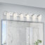 Éclairage de salle de bain à intensité variable 6 lumières Wallace-20210286