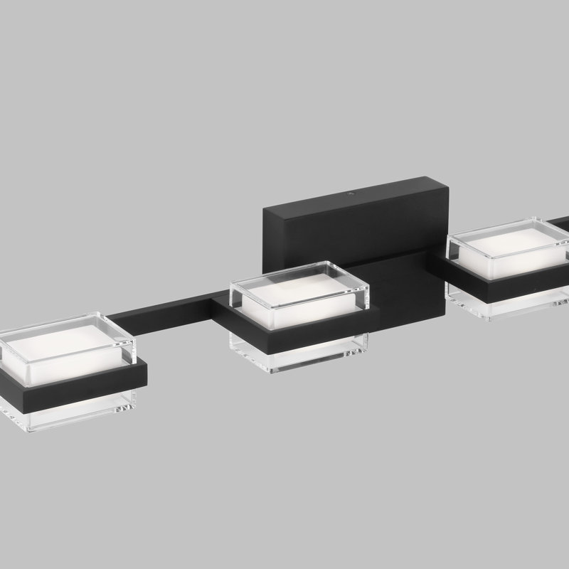 Kamden 4 - Light LED Vanity Light, Nightshade Black