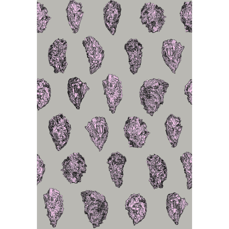 Oysters, Vinyl, Pink/Gray