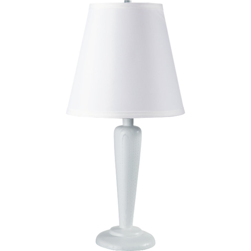 Gainesville Resin Table Lamp, White