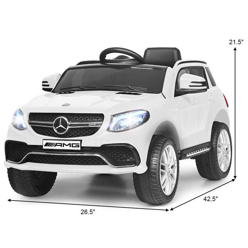 Voiture électrique pour enfants Mercedes-Benz, Blanc