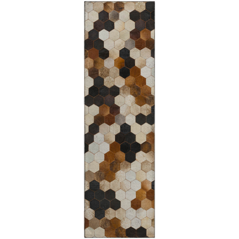 Premium Machine Washable Lewes AMF104 Multi Rug, Runner 2'3" x 7'6"