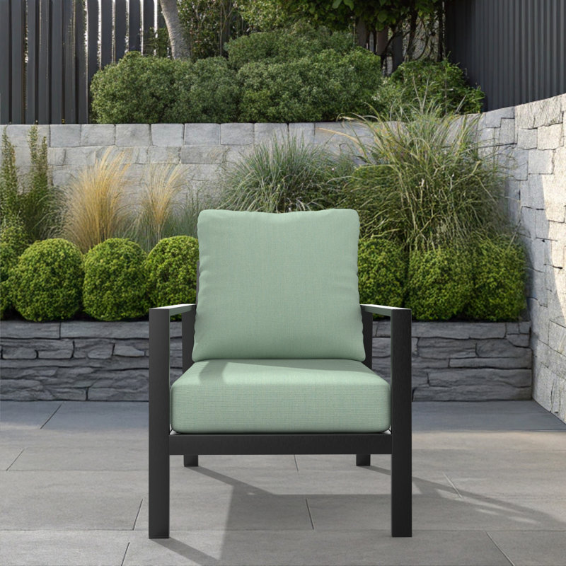 Deep Seating Outdoor Sunbrella® Seat/Back Cushion, Canvas Spa Sunbrella® Canvas