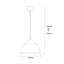 Graciela 1 - Light Dome Pendant-1015393214