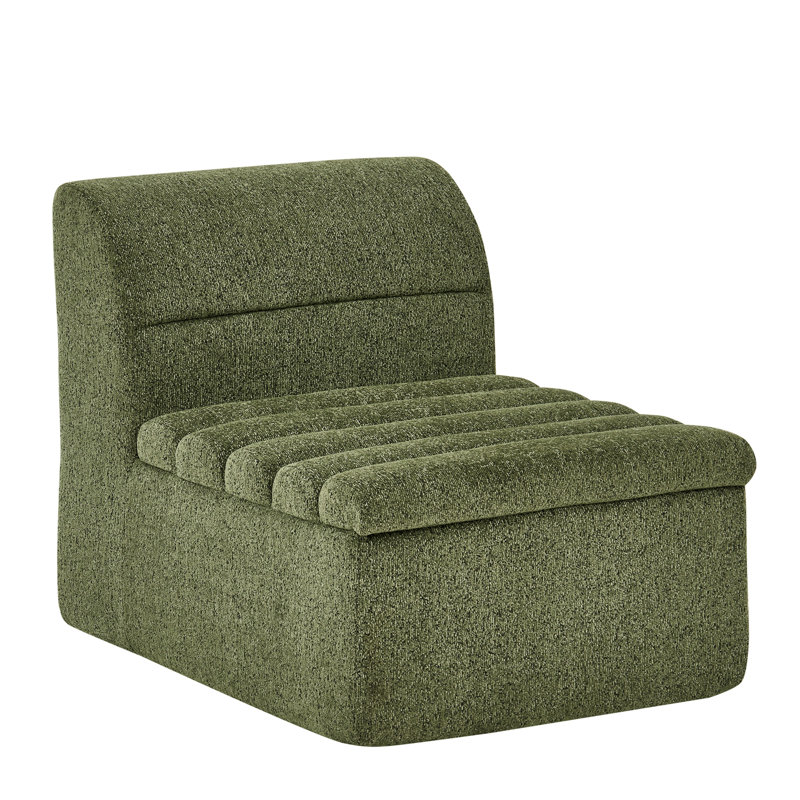 Le siège simple pour canapé modulaire, Vert
