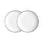 Set of 2, 6-1/2" Bread/Canape Plates-1186301216