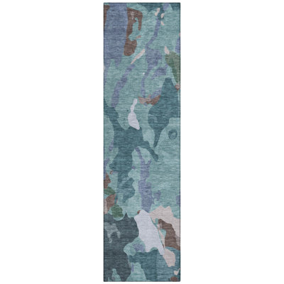 Machine Washable Indoor/Outdoor Oden ACN2161 Modern Rug