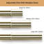 Adjustable 4.5cm Double Curtain Pole-456721796-456721803