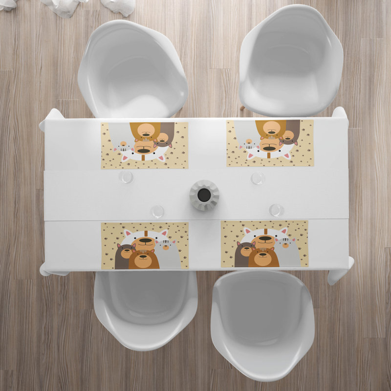 Polyester Animals/Nature Rectangle Placemat