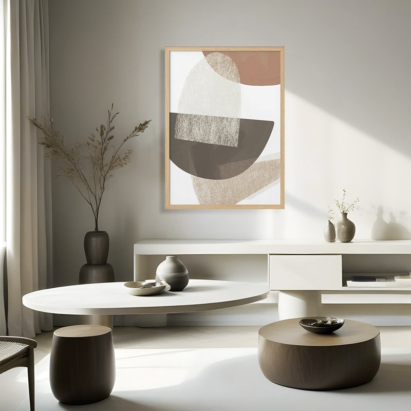 Earth Geometric Print by Melloi Art Prints, 20" H x 16" W